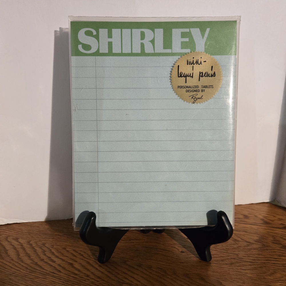 Personalized Note Card Set - Green Tablet. - Picture 10 of 11